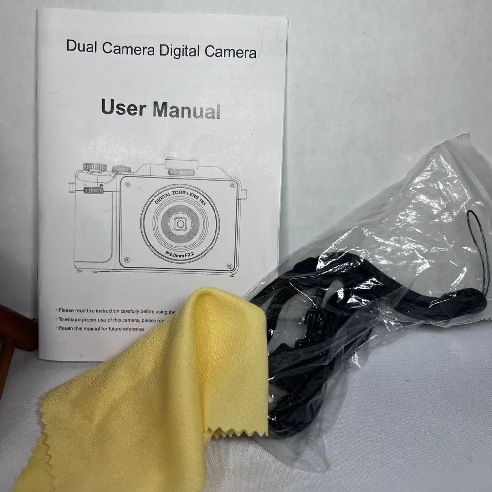 4K Ultra HD camera digital zoom lens 18x. F=2.0mm. F2.2. Records and takes photo